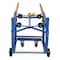 Vestil Blue Rotating Drum Cart 1000 lb Capacity Poly-on-Steel Casters RDC-1000-5PU - alternate 6